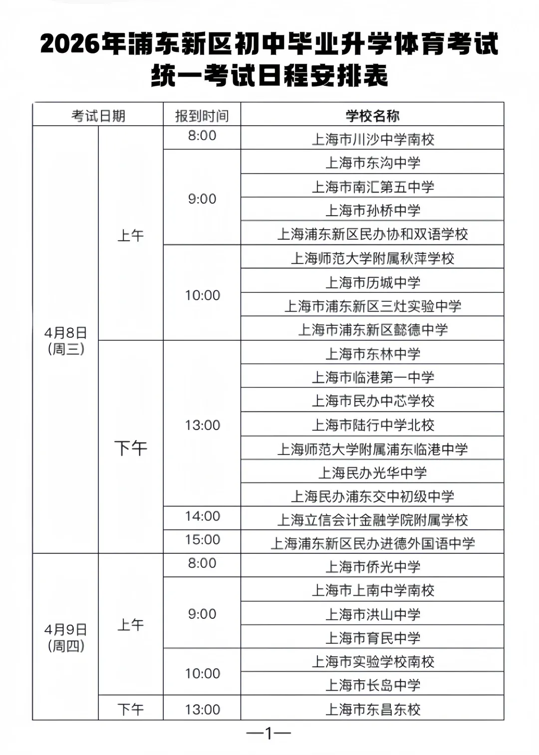 节后开考!上海中考二模预测卷、体育中考犯规行为你一定要知道! 第7张 节后开考!上海中考二模预测卷、体育中考犯规行为你一定要知道! 第7张