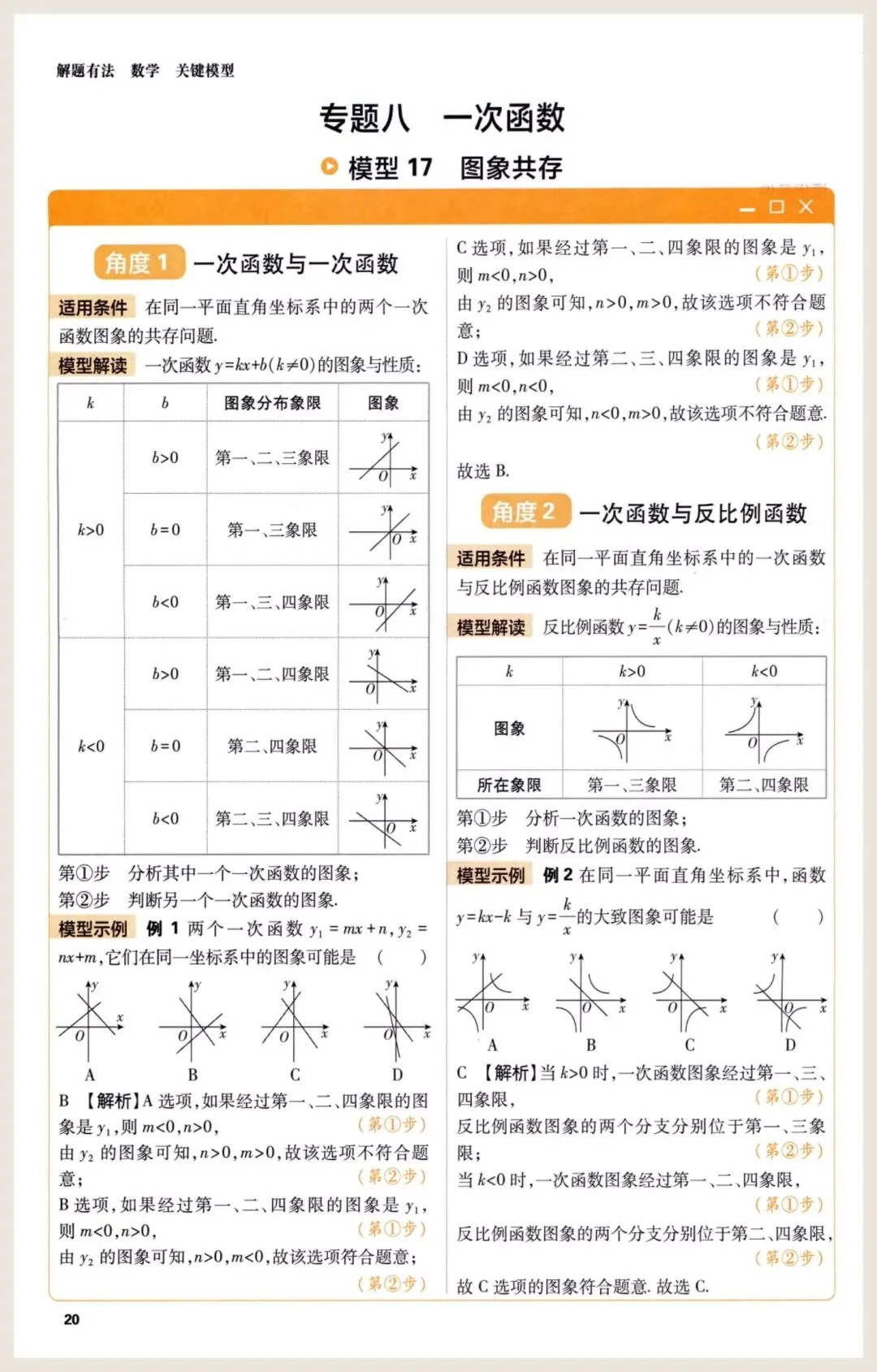 中考数学快速提分的50种解题模型 第20张