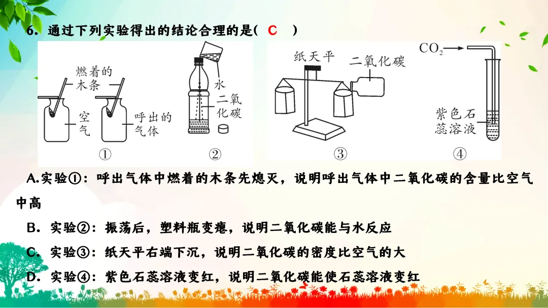F792 一轮中考单元复习 决胜中考2026 优质课资源包 初中化学《专题复习---碳和碳的化合物》课件PPT+教学设计Word-第28张图片-四季读书网