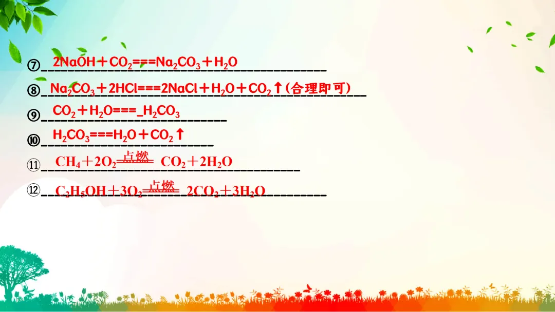 F792 一轮中考单元复习 决胜中考2026 优质课资源包 初中化学《专题复习---碳和碳的化合物》课件PPT+教学设计Word-第32张图片-四季读书网