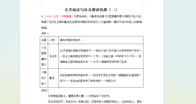 中考冲刺精准提分限时组合训练来啦~模拟题+真题+创新题+情境题,帮助学生大幅减少基础题失分! | 自营系列 第8张