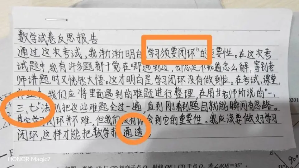 甘老师【教育手记5】一张100分的试卷,藏着90%家长看不见的真相 第2张