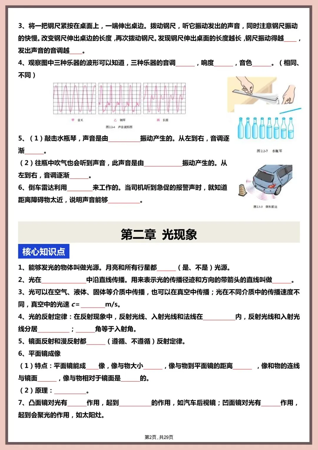 中考物理|2026新中考物理全四册核心知识点+教材图片考点梳理(含解析版) 第3张 中考物理|2026新中考物理全四册核心知识点+教材图片考点梳理(含解析版) 第3张