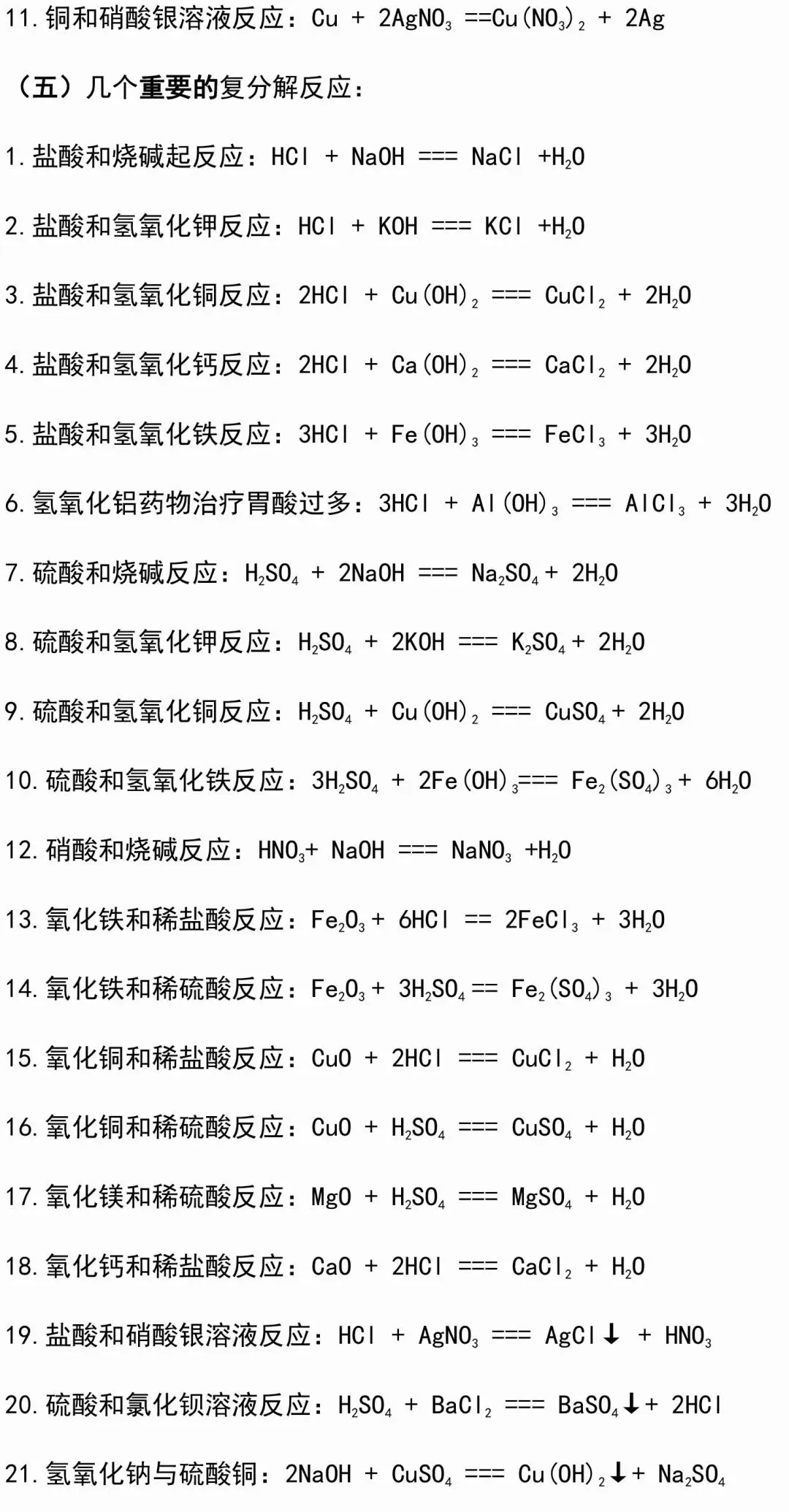 中考化学复习材料汇总 第101张 中考化学复习材料汇总 第101张