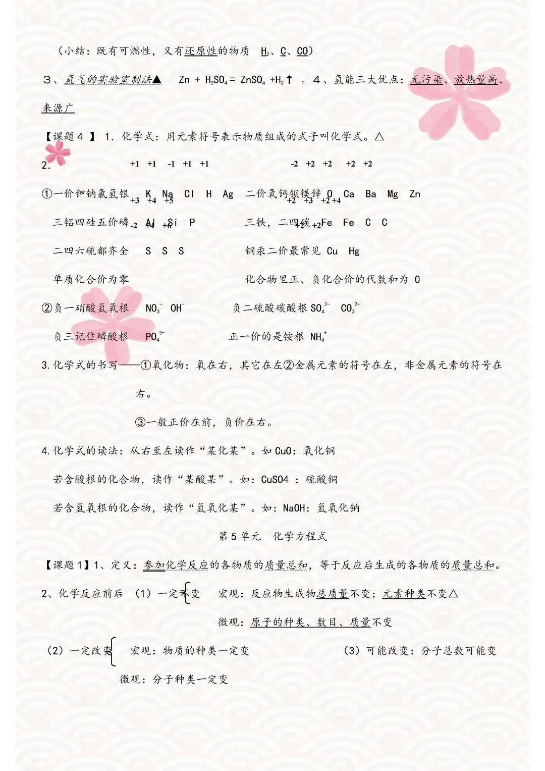 中考化学复习材料汇总 第108张 中考化学复习材料汇总 第108张