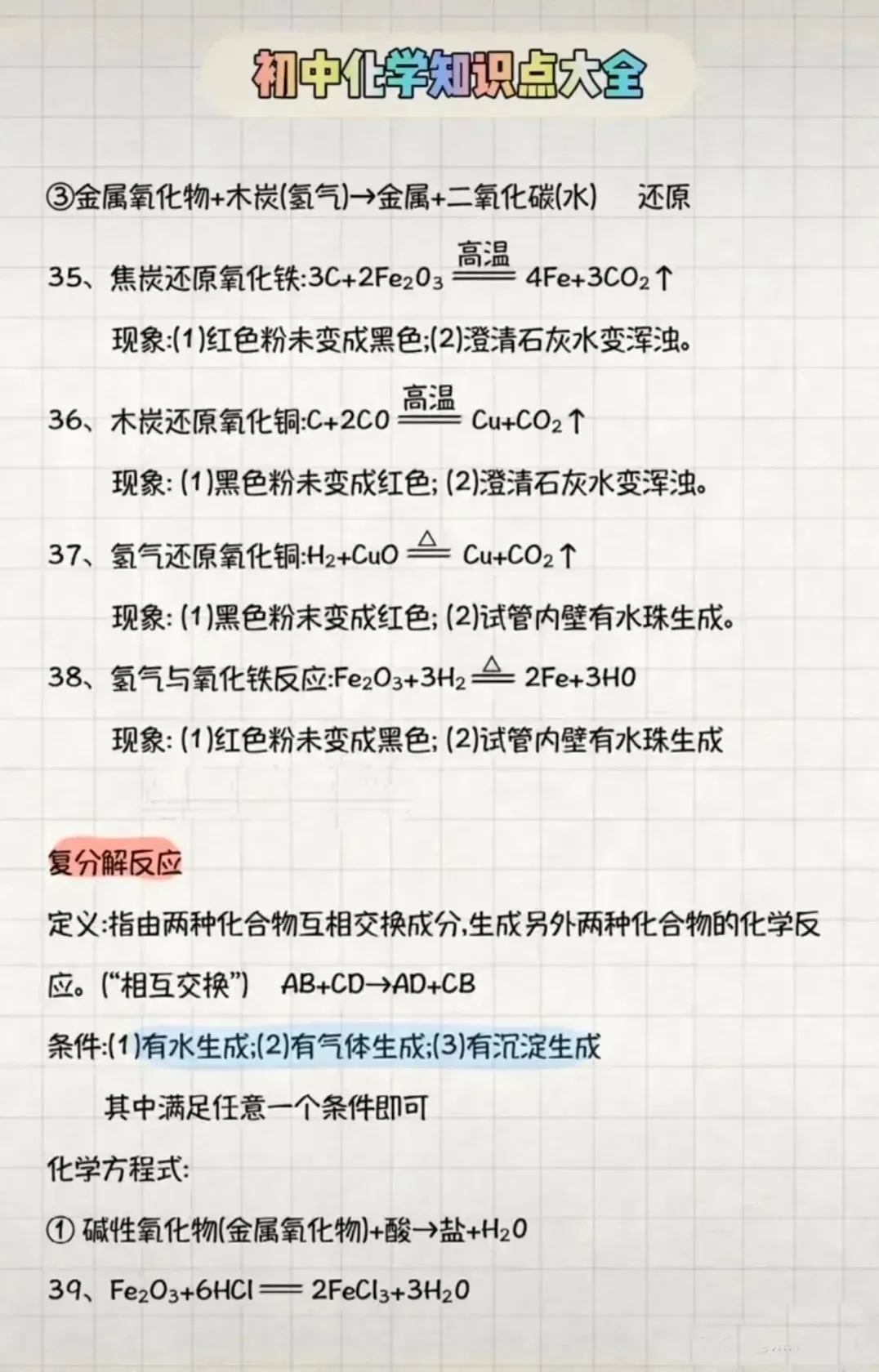 中考化学复习材料汇总 第240张 中考化学复习材料汇总 第240张