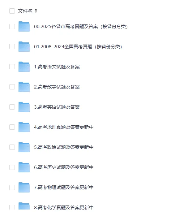 【高考真题分享】2021-2025贵州省数学高考真题(附答案解析)|电子版PDF可下载 第2张