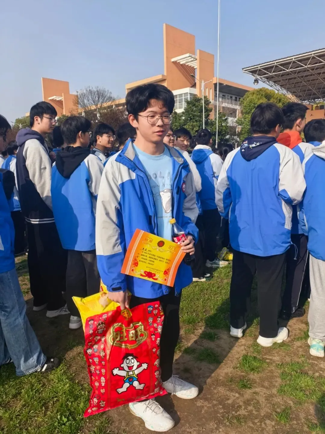 罗塘高中召开高三年级模拟考试表彰大会 第30张
