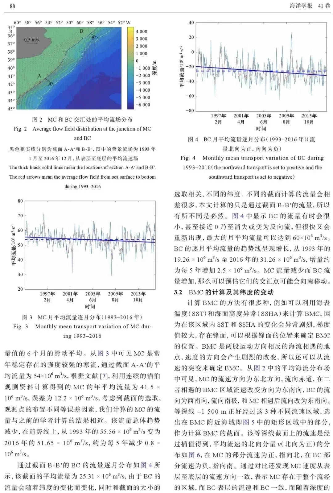 【真题溯源】23江苏地理:巴西暖流和马尔维纳斯寒流交汇点的变动 第3张