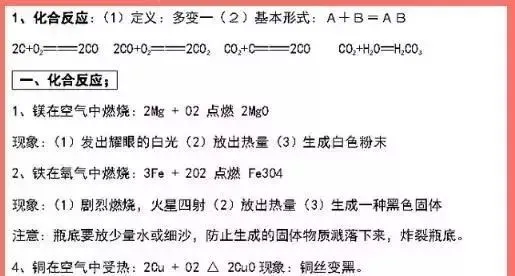 【中考化学】五大反应+十大误区! 第10张 【中考化学】五大反应+十大误区! 第10张