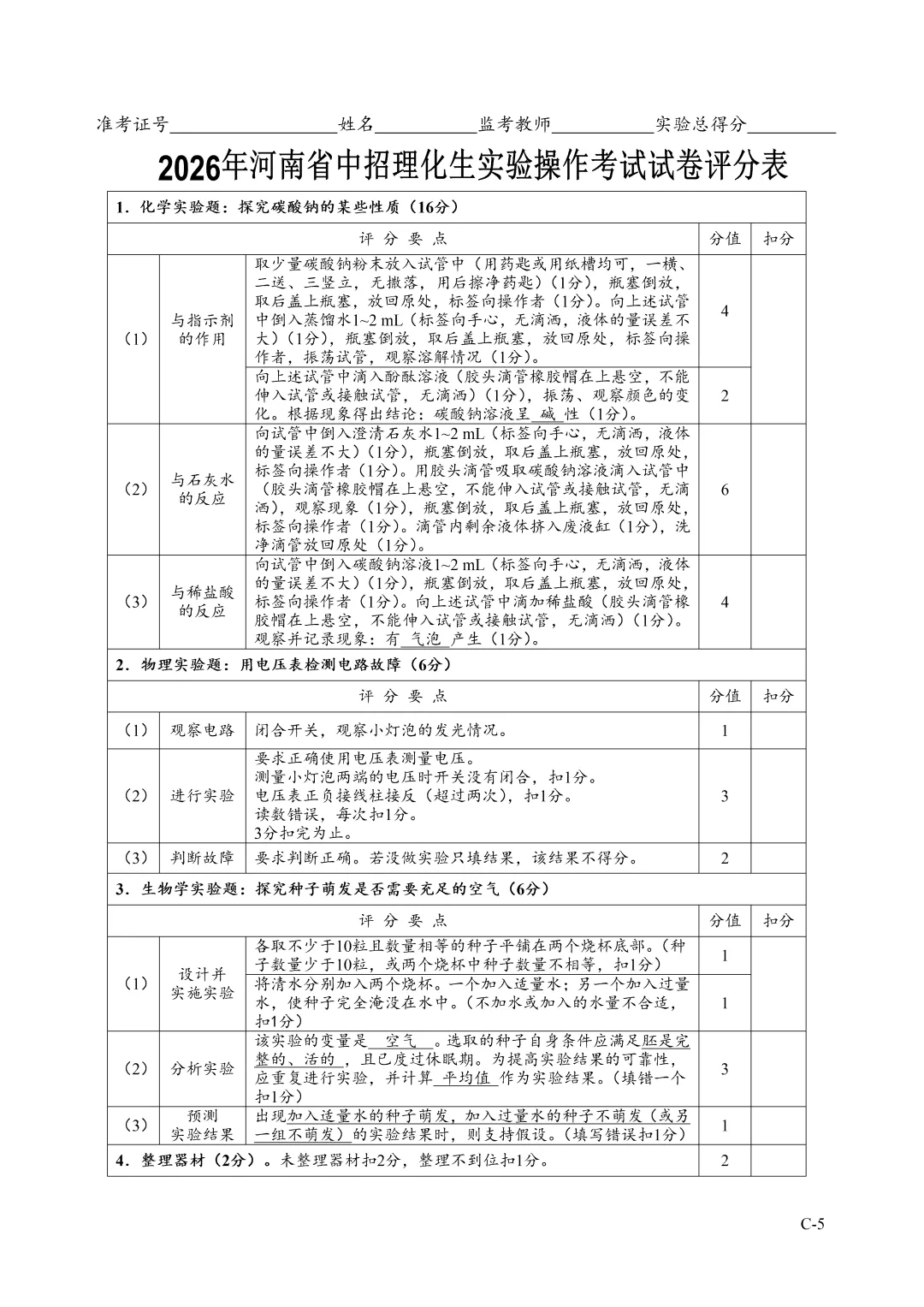 中考物理实验 | C5.用电压表检测电路故障 第10张