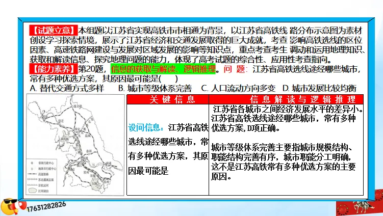 二轮微专题《高考真题分类官方解析》:交通运输 第65张 二轮微专题《高考真题分类官方解析》:交通运输 第65张