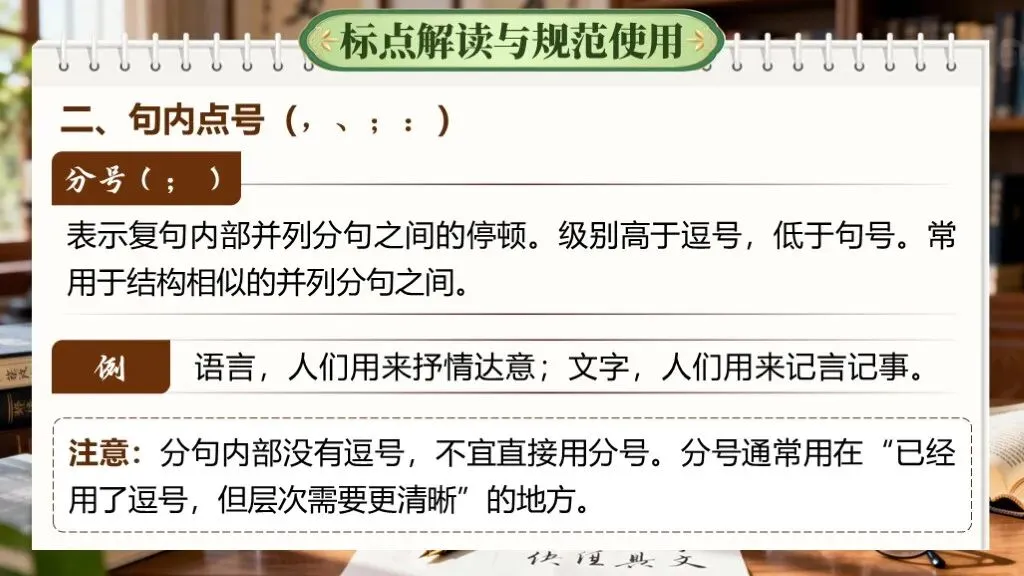 【中考专题复习】专题三《标点符号》课件(考点解读+复习攻略) 第22张 【中考专题复习】专题三《标点符号》课件(考点解读+复习攻略) 第22张