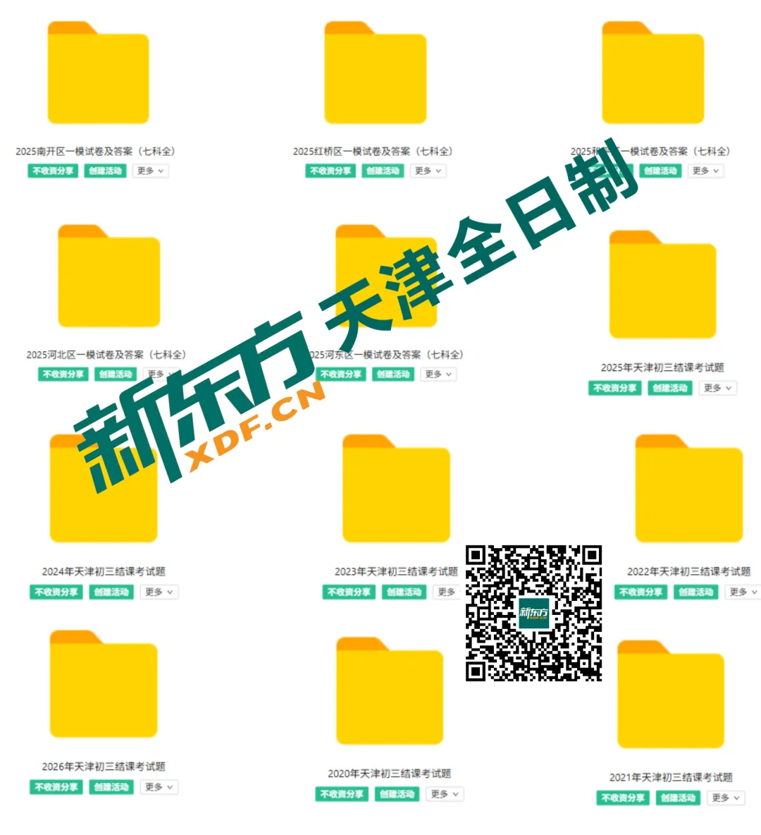 26最新中考一模真题卷,持续更新!最后70天,天津中考生冲刺必备! 第2张 26最新中考一模真题卷,持续更新!最后70天,天津中考生冲刺必备! 第2张