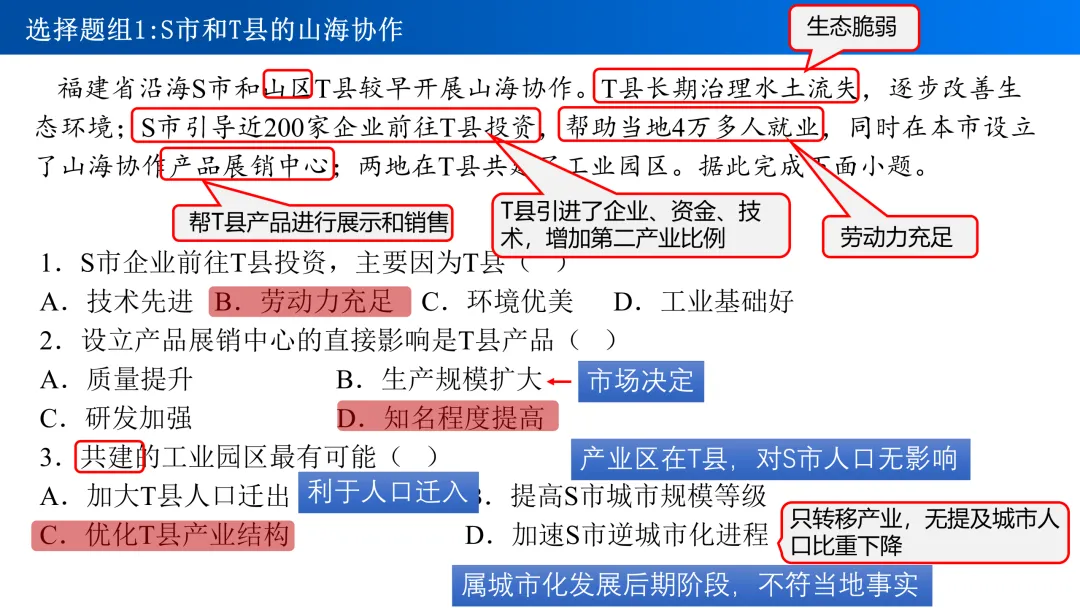 【真题解析29】2025年高考地理试题解析——福建卷 第10张
