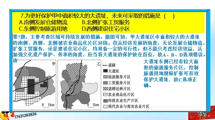 微专题《高考真题分类官方解析》:服务业 第25张