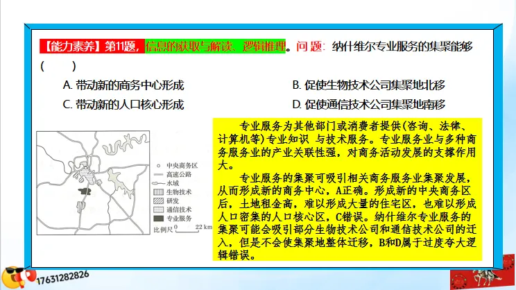 微专题《高考真题分类官方解析》:服务业 第61张