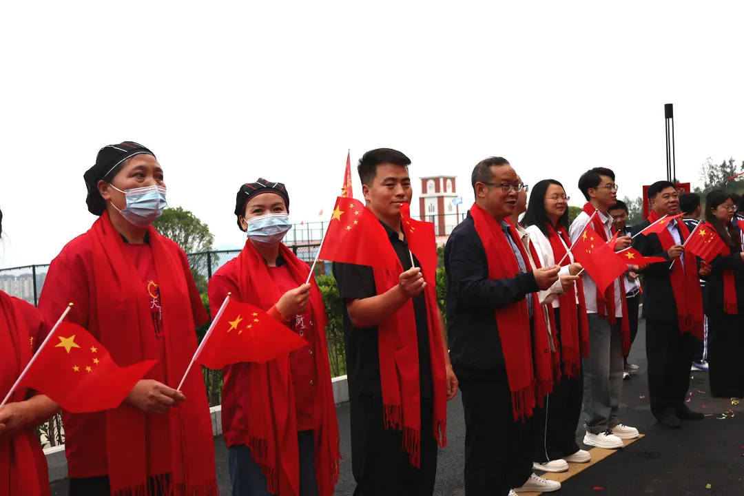 大方梁才九思高级中学举行2025届中考出征仪式 第30张