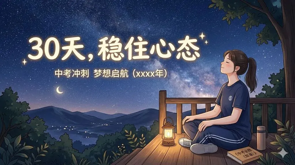 中考倒计时:最后冲刺,这样陪孩子一起赢!(执行版) 第9张