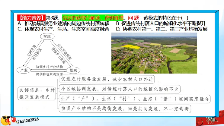 微专题《高考真题分类官方解析》:资源、环境与发展-第48张图片-四季读书网 微专题《高考真题分类官方解析》:资源、环境与发展-第48张图片-四季读书网