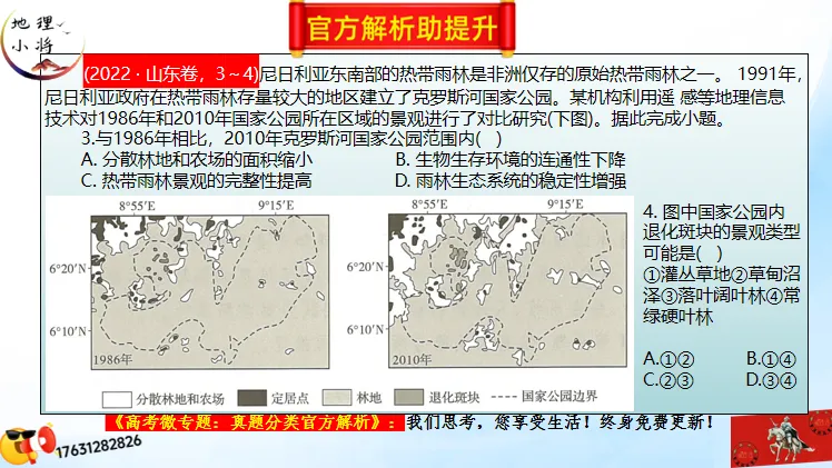微专题《高考真题分类官方解析》:资源、环境与发展-第58张图片-四季读书网 微专题《高考真题分类官方解析》:资源、环境与发展-第58张图片-四季读书网
