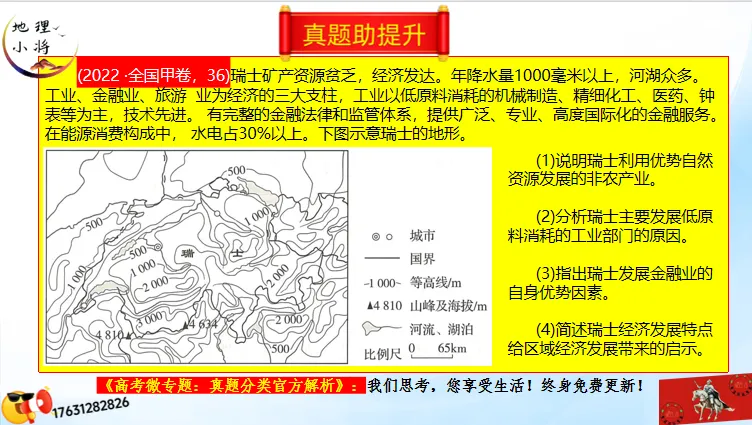 微专题《高考真题分类官方解析》:资源、环境与发展-第68张图片-四季读书网 微专题《高考真题分类官方解析》:资源、环境与发展-第68张图片-四季读书网