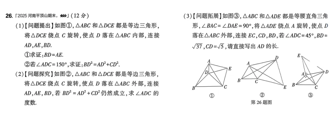 2026《初中53试卷》数学(BS)、物理(RJ) 八年级下册 第7张