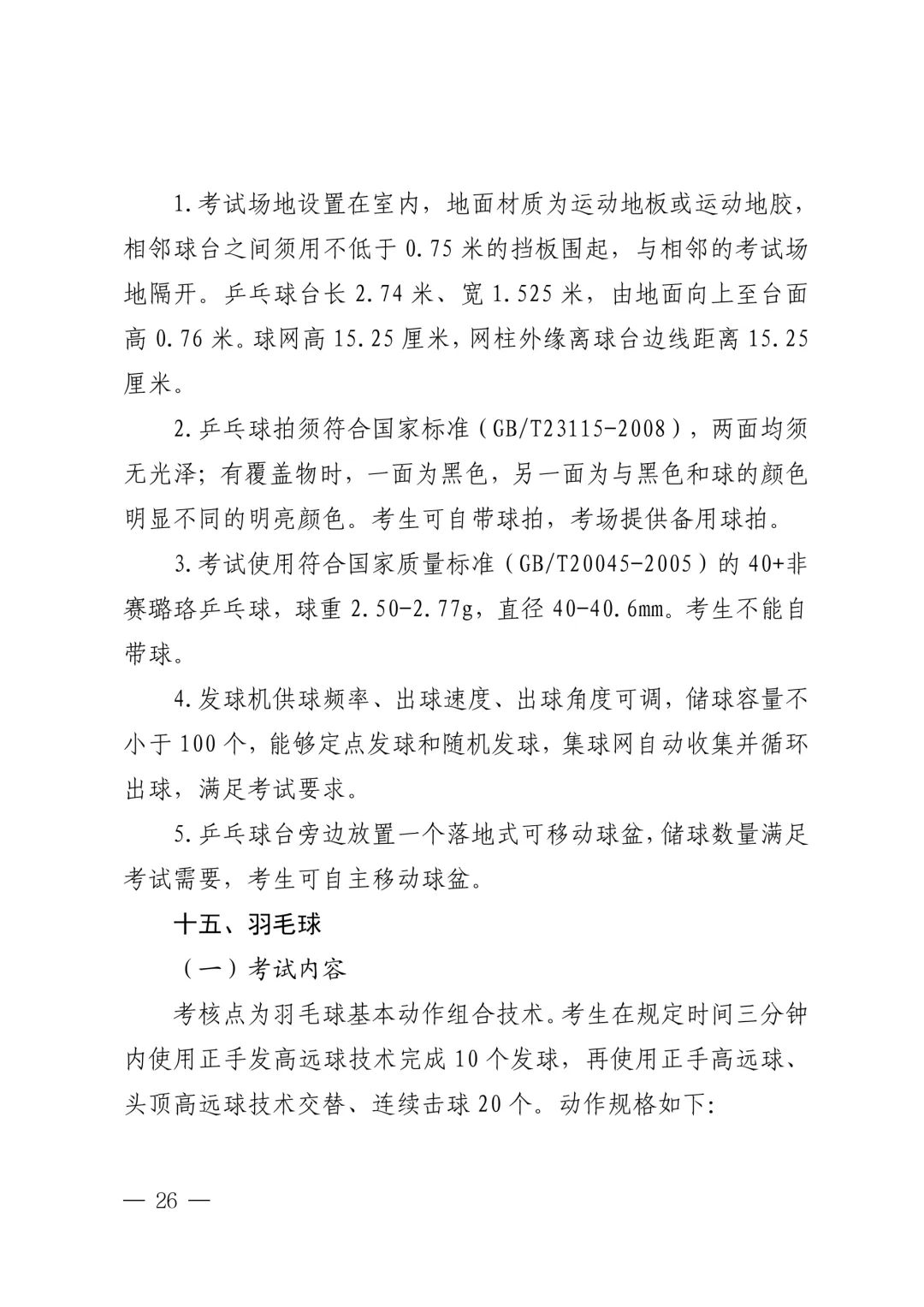 2026体育中考4月13日开考!考试项目、评分标准及考前注意事项附上! 第33张 2026体育中考4月13日开考!考试项目、评分标准及考前注意事项附上! 第33张
