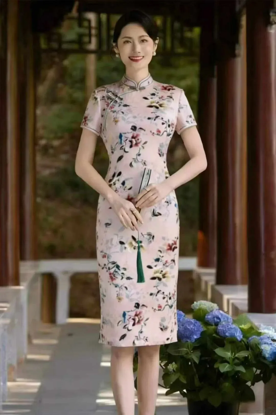 高考中考季必备【旗袍】26夏~品牌女装库存尾货折扣批发实体电商直播一手货源 第8张