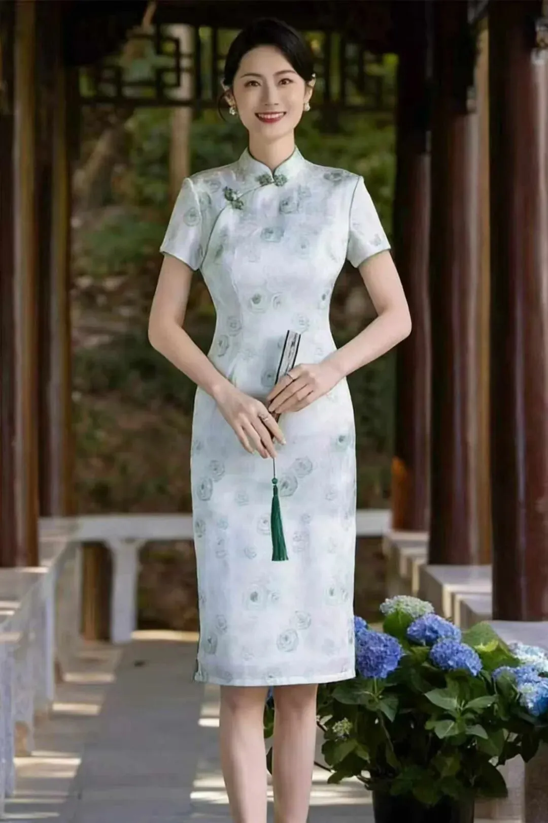 高考中考季必备【旗袍】26夏~品牌女装库存尾货折扣批发实体电商直播一手货源 第19张