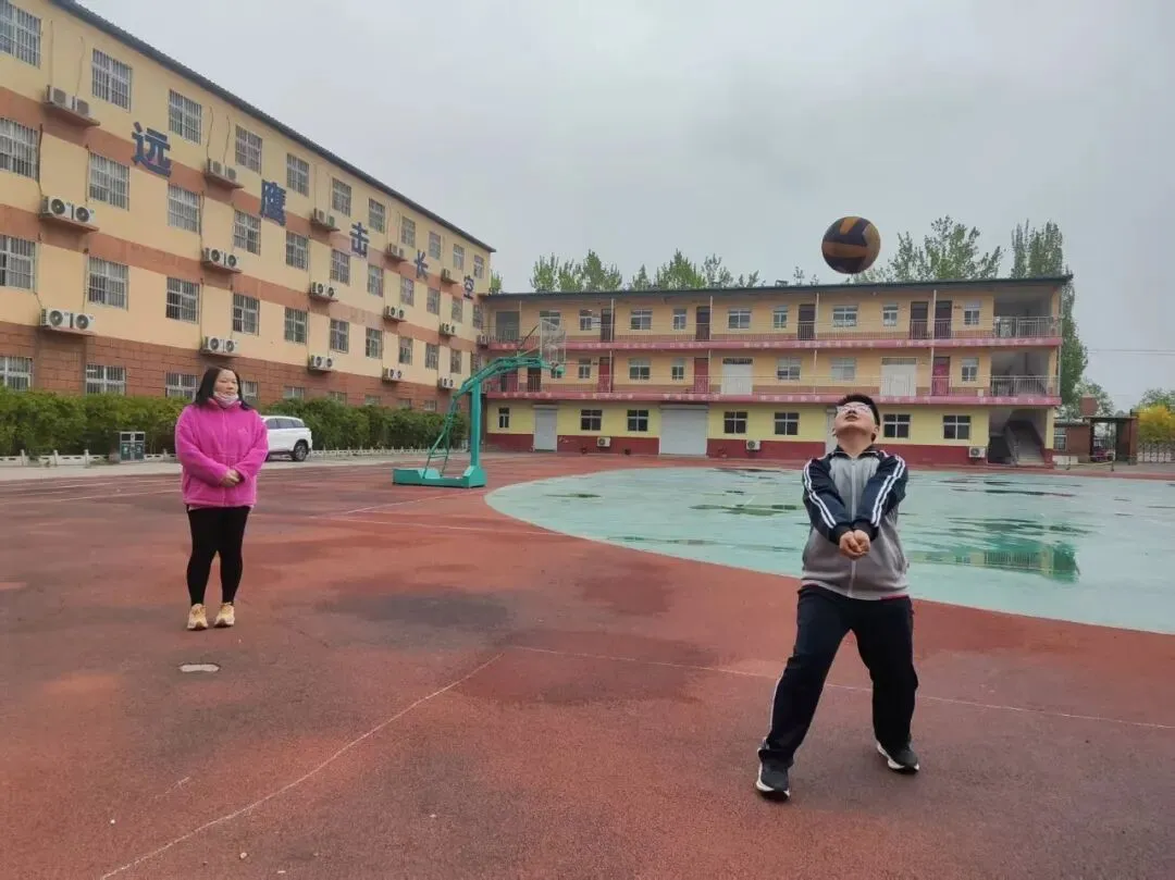 以测促练,备战中考——广平衡实中学九年级中考体育模拟测试圆满开展-第18张图片-四季读书网