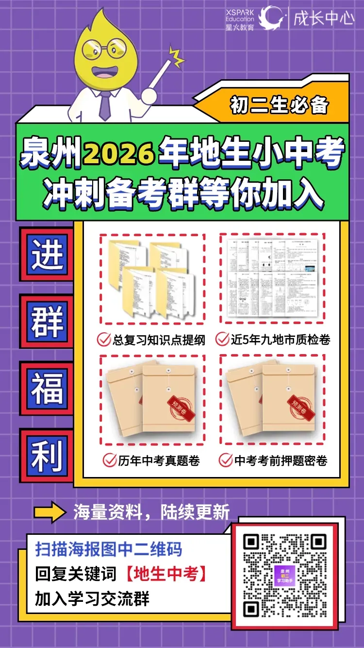 泉州初二学生注意!中考这60分不能丢!-第27张图片-四季读书网