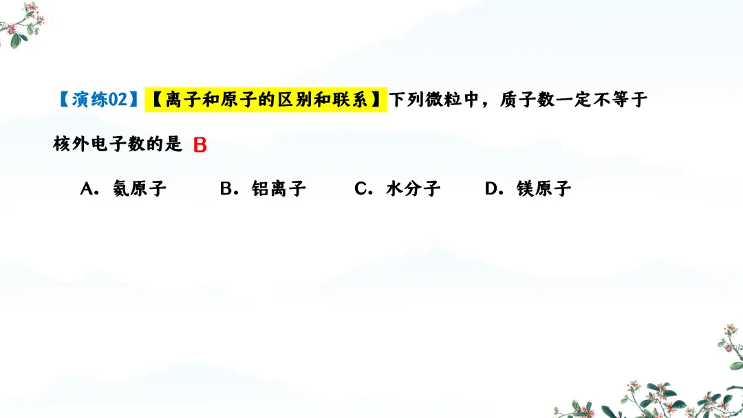 F824 一轮中考单元复习 决胜中考2026 优质课资源包 初中化学《专题复习---第三单元 物质构成的奥秘》课件PPT+教学设计Word-第31张图片-四季读书网