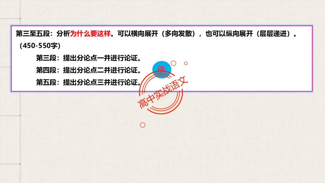 【2026广东一模+八省联考+2025真题】议论文七段式模板深度解析,附实战演练! 第60张 【2026广东一模+八省联考+2025真题】议论文七段式模板深度解析,附实战演练! 第60张