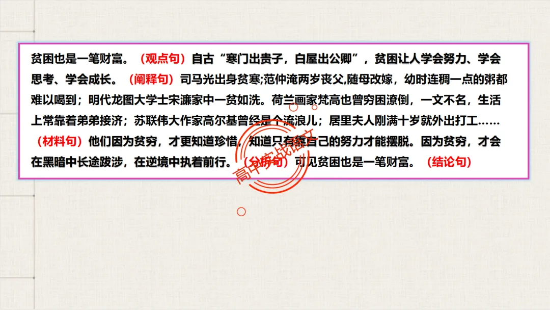 【2026广东一模+八省联考+2025真题】议论文七段式模板深度解析,附实战演练! 第75张 【2026广东一模+八省联考+2025真题】议论文七段式模板深度解析,附实战演练! 第75张