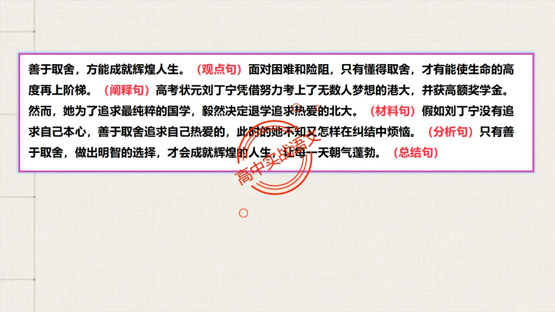 【2026广东一模+八省联考+2025真题】议论文七段式模板深度解析,附实战演练! 第76张 【2026广东一模+八省联考+2025真题】议论文七段式模板深度解析,附实战演练! 第76张