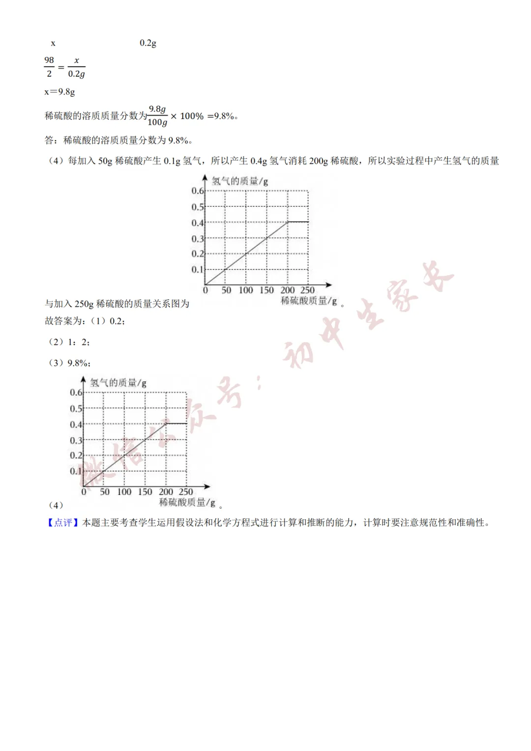 2026年中考化学二模试卷(附答案详解,可打印),孩子提分必备! 第27张 2026年中考化学二模试卷(附答案详解,可打印),孩子提分必备! 第27张
