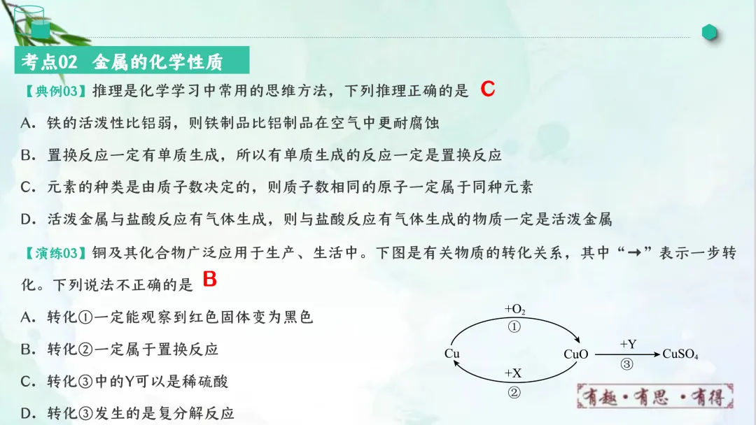 F828 一轮中考单元复习 决胜中考2026 优质课资源包 初中化学《专题复习---金属和金属材料》课件PPT+教学设计Word-第18张图片-四季读书网