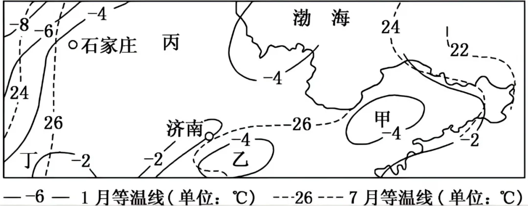 打卡真题|等温线判读(Day 77)-第5张图片-四季读书网 打卡真题|等温线判读(Day 77)-第5张图片-四季读书网