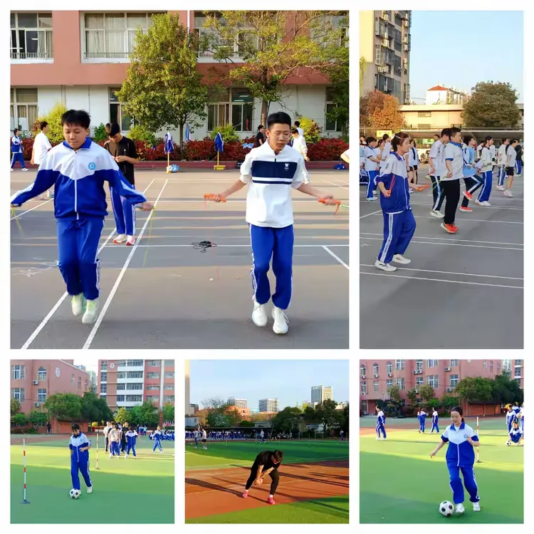 厉兵秣马,迎战体育中考 ——龙兴中学九年级第七次体育模拟测试圆满举行-第11张图片-四季读书网
