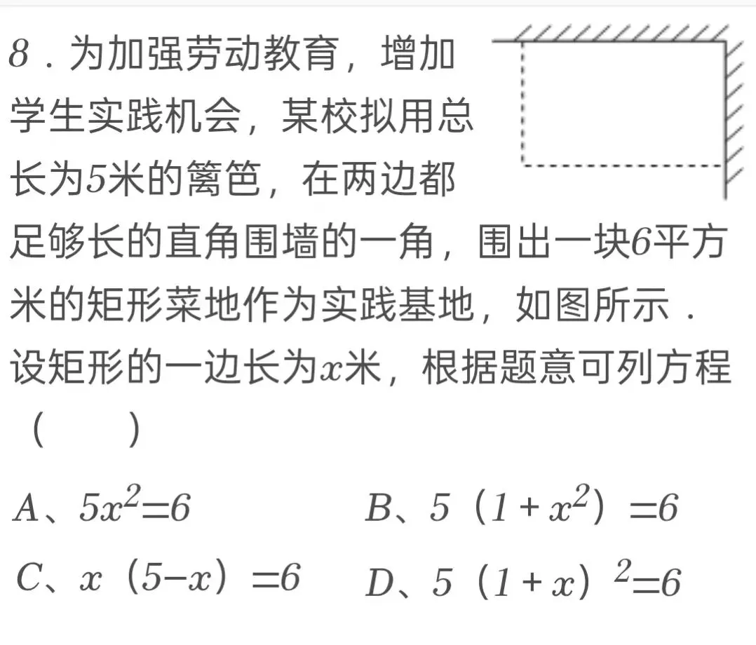 2025年福建省中考数学试卷 第8张