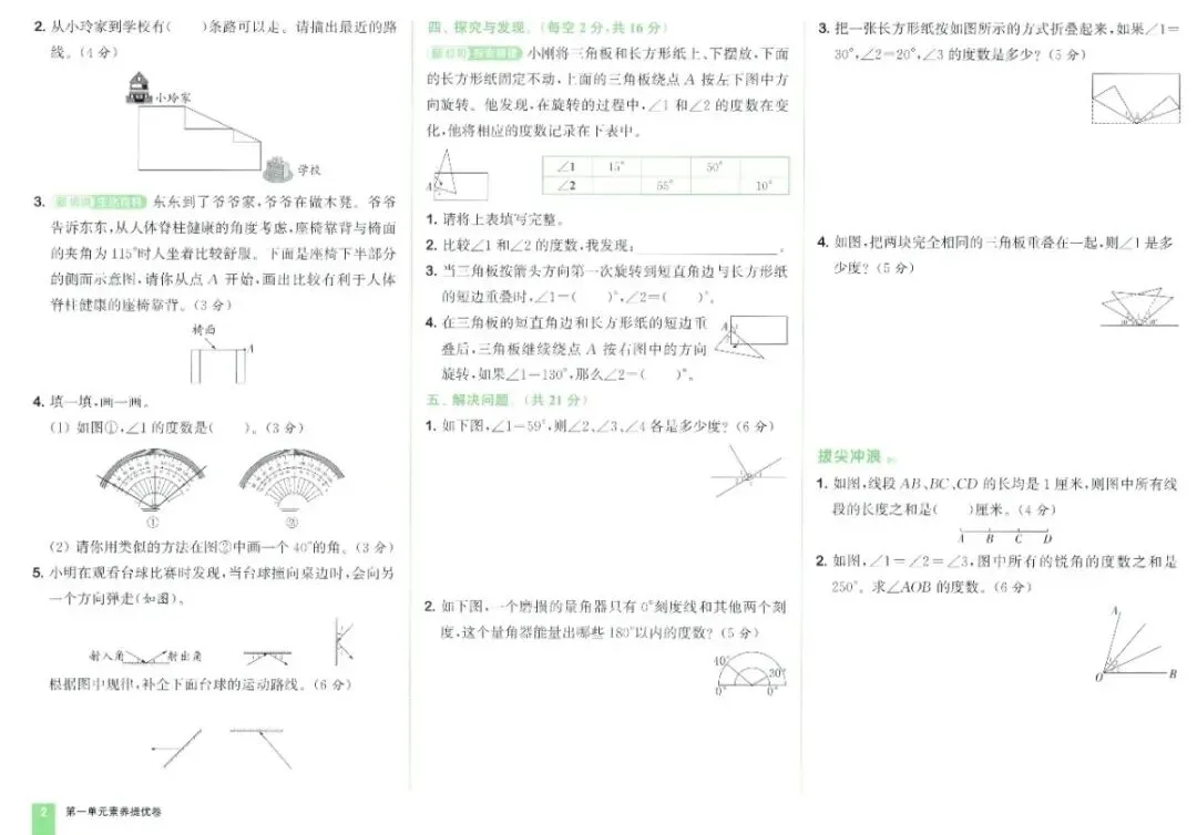 【会员资料】2026春《拔尖大试卷》人教版/北师大版/苏教版/青岛63制数学1-6年级下册,PDF电子版可打印 第15张