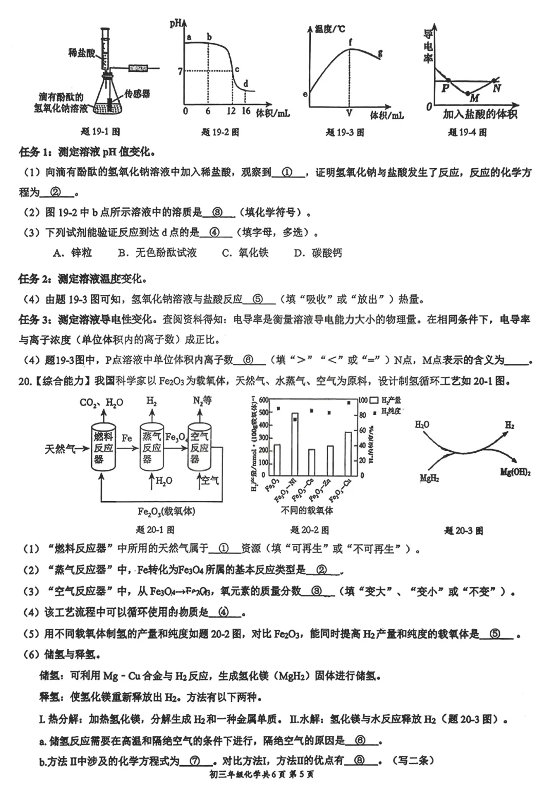 凤凰一模 | 珠海市凤凰中学2026年中考一模·九年级化学试卷(含参考答案) 第12张 凤凰一模 | 珠海市凤凰中学2026年中考一模·九年级化学试卷(含参考答案) 第12张