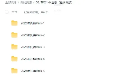新托福考试备考资料:新TPO1-6+新托福真题电子版+托福全真刷题系统 第2张