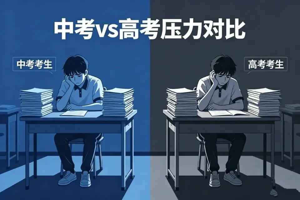 中考VS高考,到底哪个压力更大?答案很真实 第1张