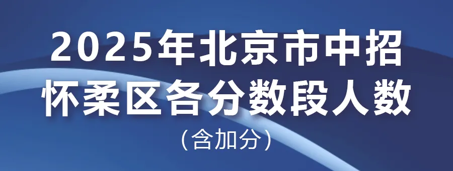 2025年北京中考海淀朝阳等18区一分一段表汇总,赶快收藏 第125张 2025年北京中考海淀朝阳等18区一分一段表汇总,赶快收藏 第125张