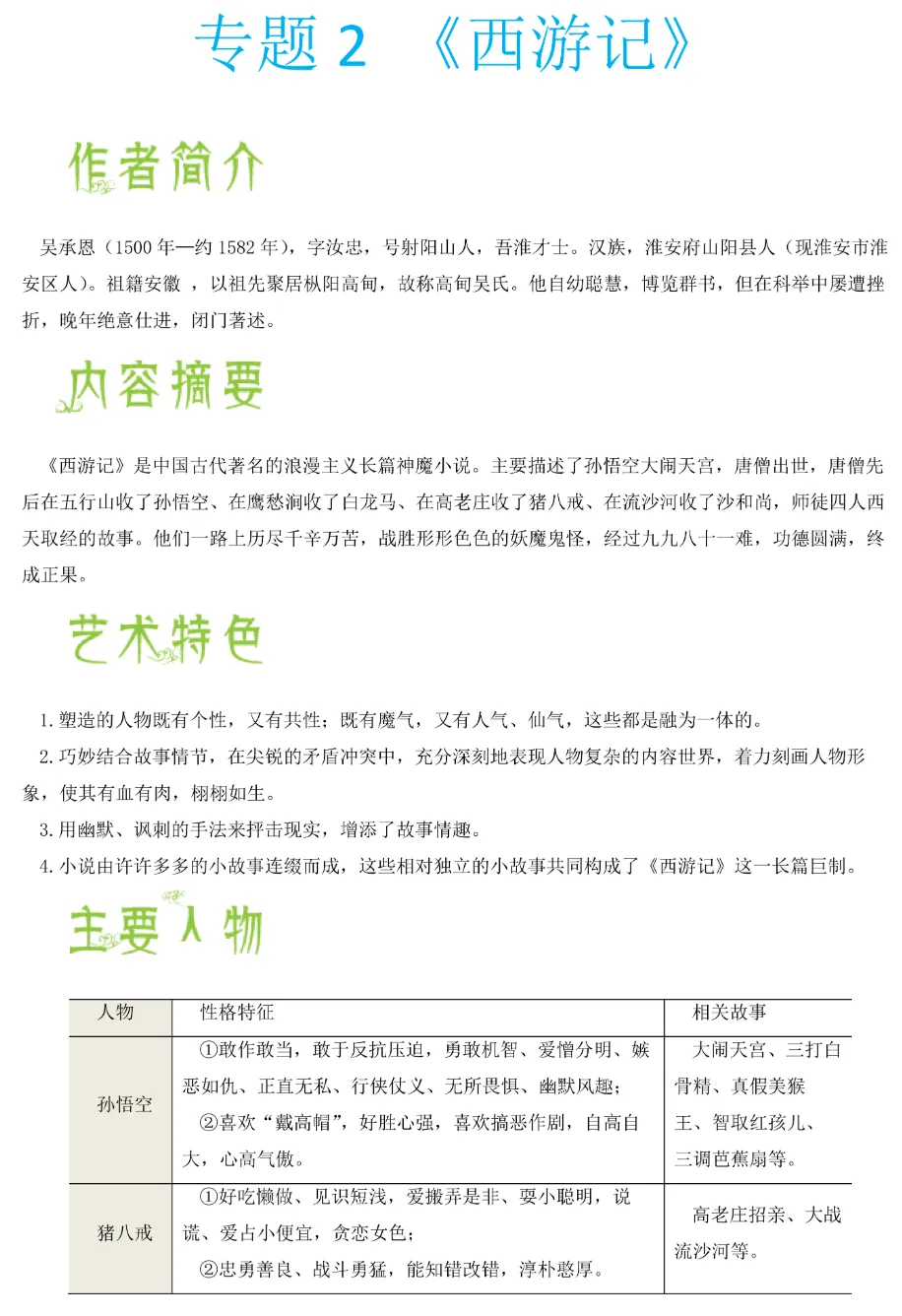 12本中考常考名著解读!建议收藏~ 第7张