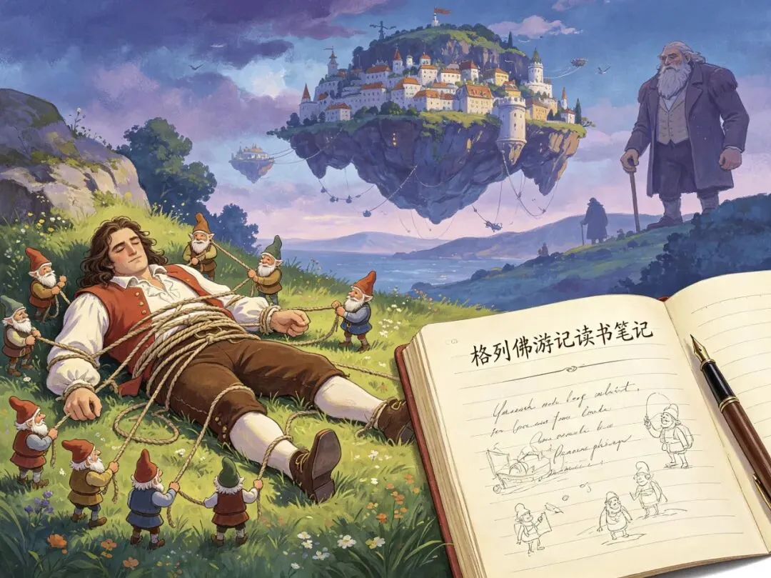 中考名著《格列佛游记》:3分钟吃透作者+背景+情节+人物形象,直接冲刺满分!-第2张图片-四季读书网