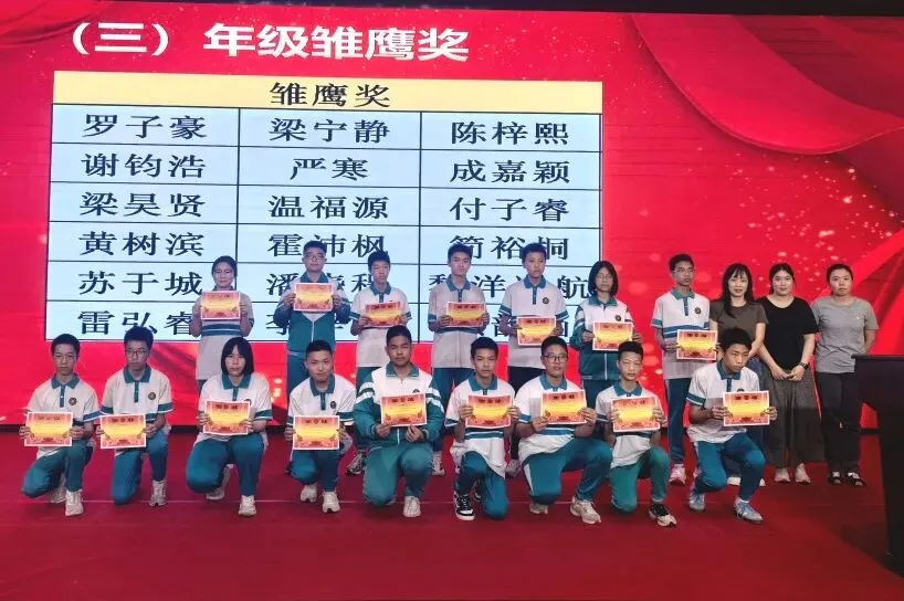 蓄力中考,顶峰相见 | 澜石中学九年级一模表彰大会顺利举行-第19张图片-四季读书网