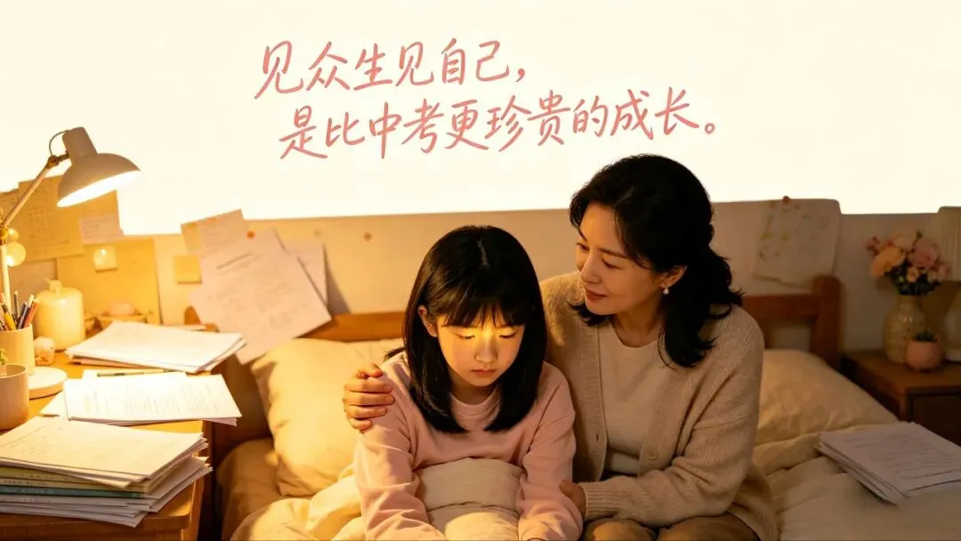 母女夜聊,带给所有中考家长的启示-第3张图片-四季读书网